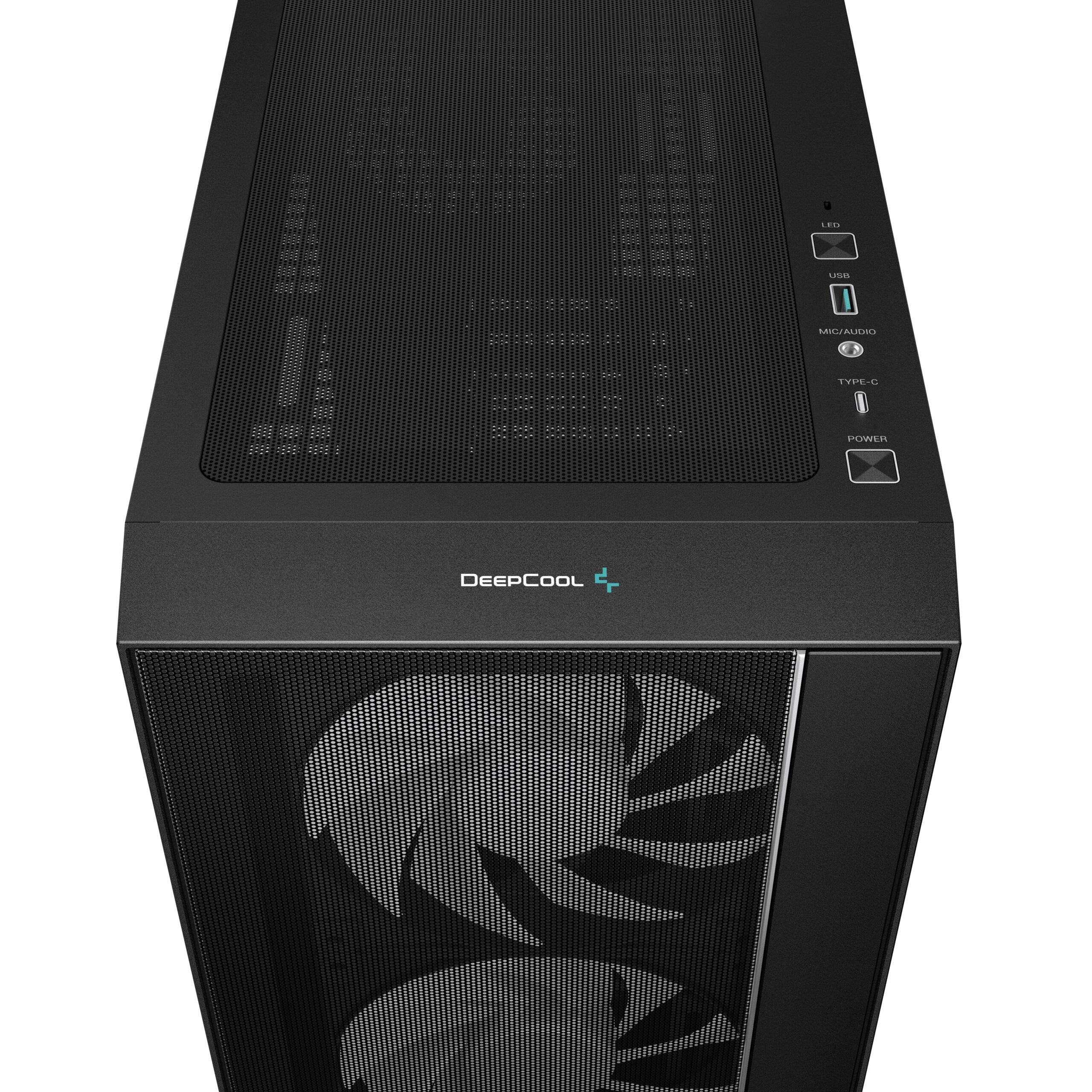 CARCASA DeepCool "MATREXX55", middle tower,gaming, fara sursa,suporta 8xfan,4xfan inclus, USB 3.1 gen1 x 1, USB-C, audio+mic,7 sloturi expansiune,negru "R-MATREXX55-BCAGA4-G-4"