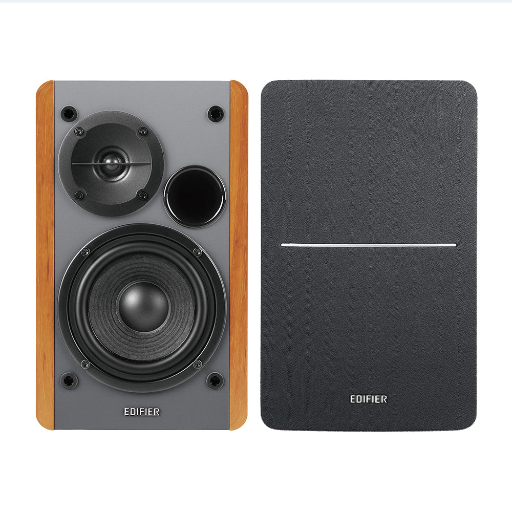 BOXE EDIFIER 2.0, RMS: 42W (2 x 21W), bluetooth, telecomanda wireless, volum, bass, treble, optical, sub-out, brown, "R1280DBS-BR"