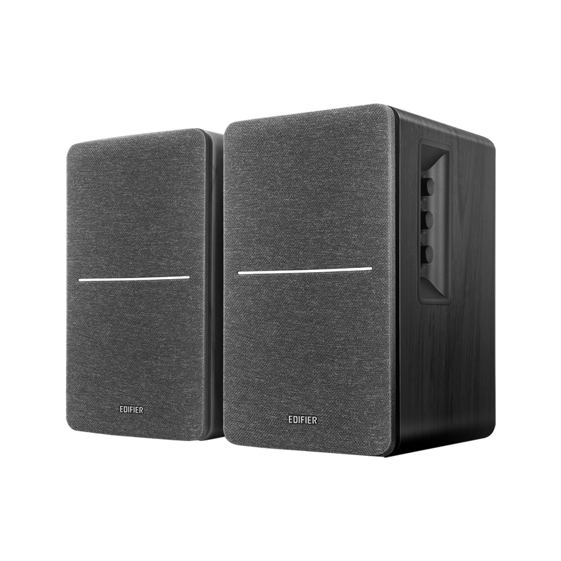 BOXE EDIFIER 2.0, RMS: 42W (2 x 21W), bluetooth, telecomanda wireless, volum, bass, treble, optical, sub-out, black, "R1280DBS-BK"