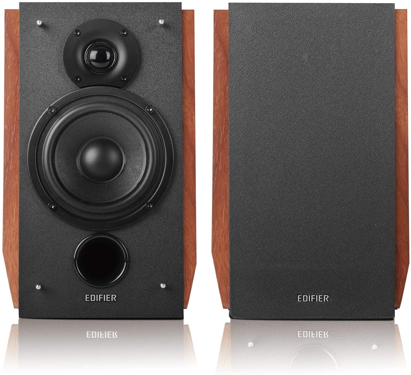 BOXE EDIFIER 2.0, RMS: 66W (2 x 15W, 2 x 18W), bluetooth, telecomanda wireless, volum, bass, treble, dual RCA, sub-out, brown, "R1700BTS-BR"