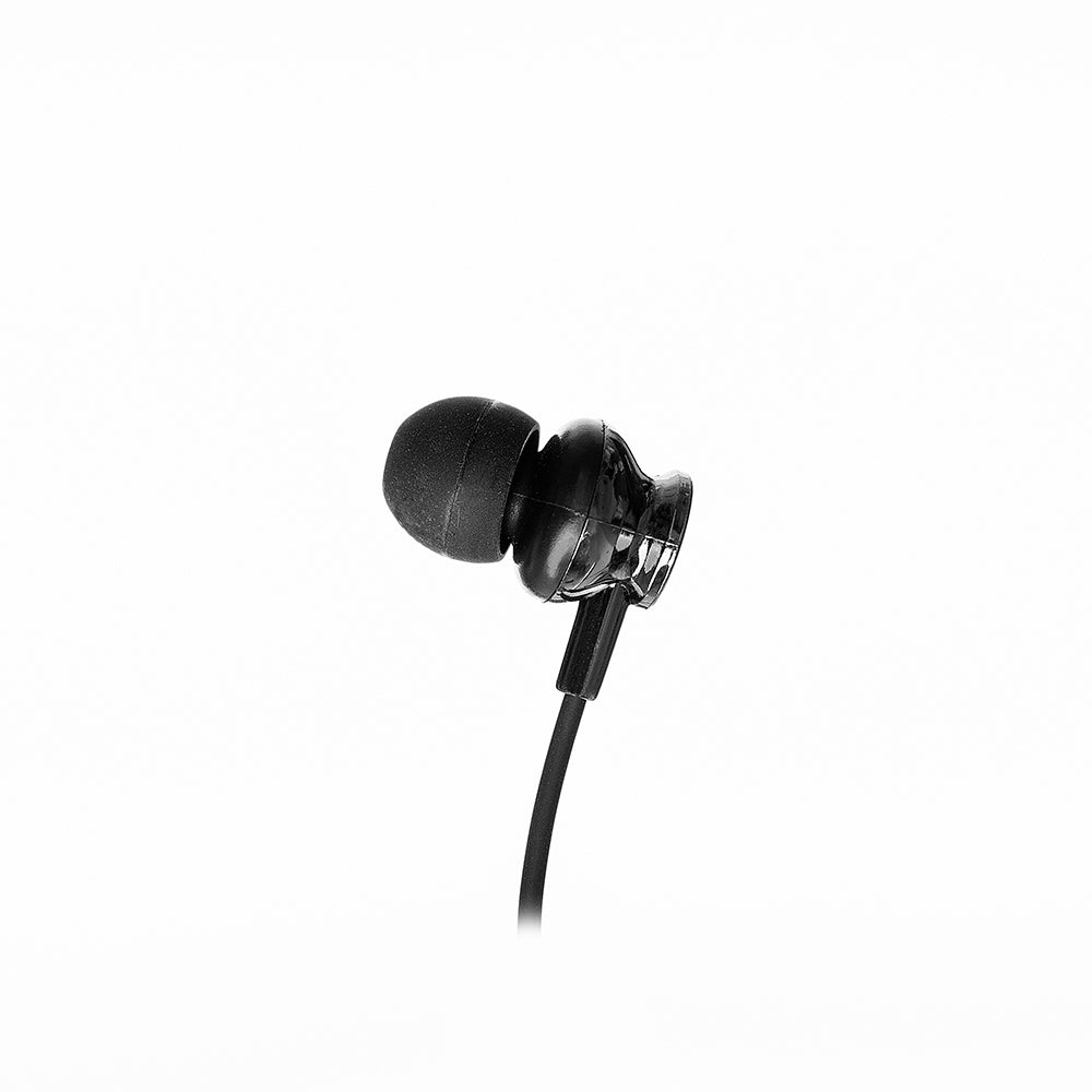 CASTI Spacer, wireless, intraauriculare cu fir de legatura si prindere magnetica, pt smartphone, microfon pe fir, conectare prin Bluetooth 5.0, negru, "SPBH-SPORTY"