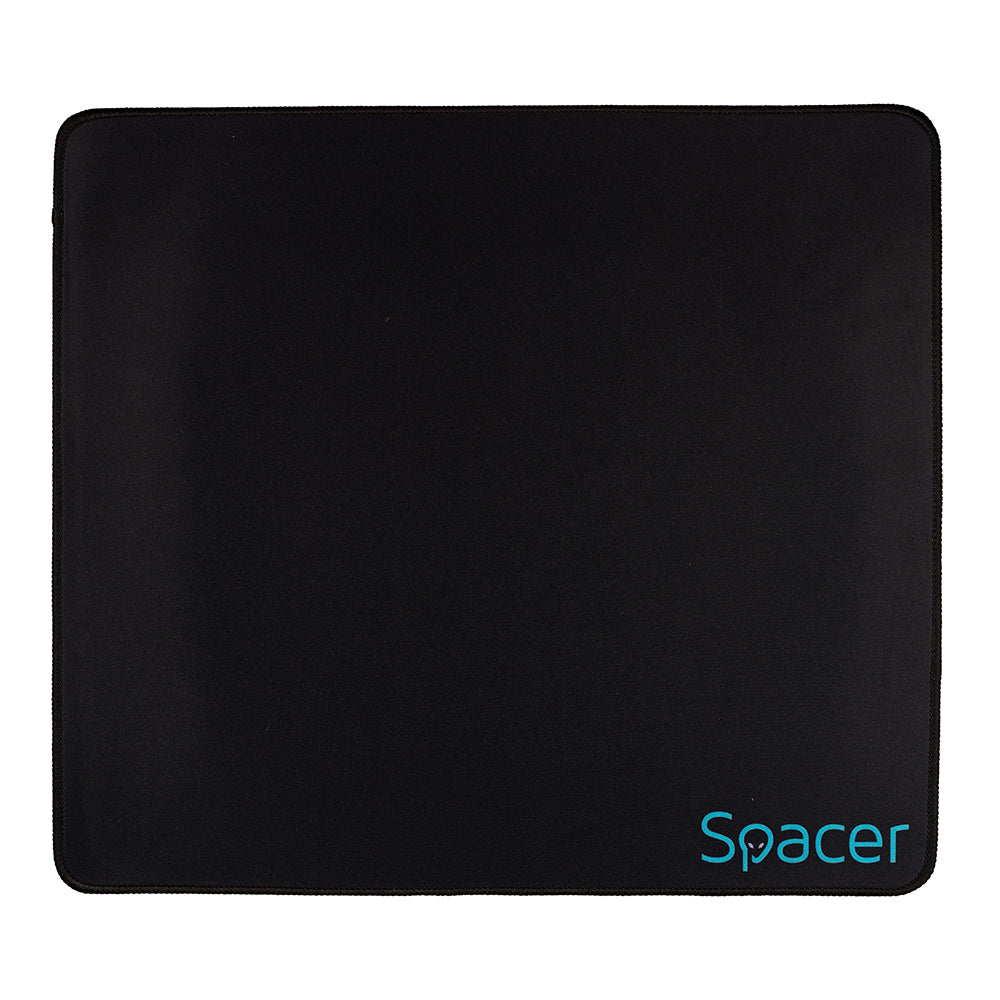 MousePAD SPACER gaming, cauciuc si material textil, 350 x 250 x 3 mm, negru "SP-PAD-GAME-M"