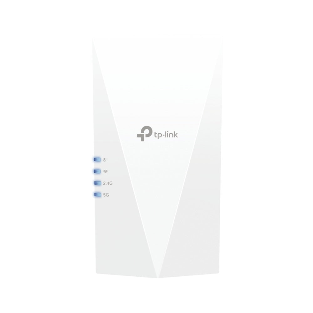 RANGE EXTENDER TP-LINK wireless AX1500, 1500Mbps, 1 port Gigabit, 2 antene interne, 2.4 / 5Ghz dual band, Wi-Fi 6, "RE500X"