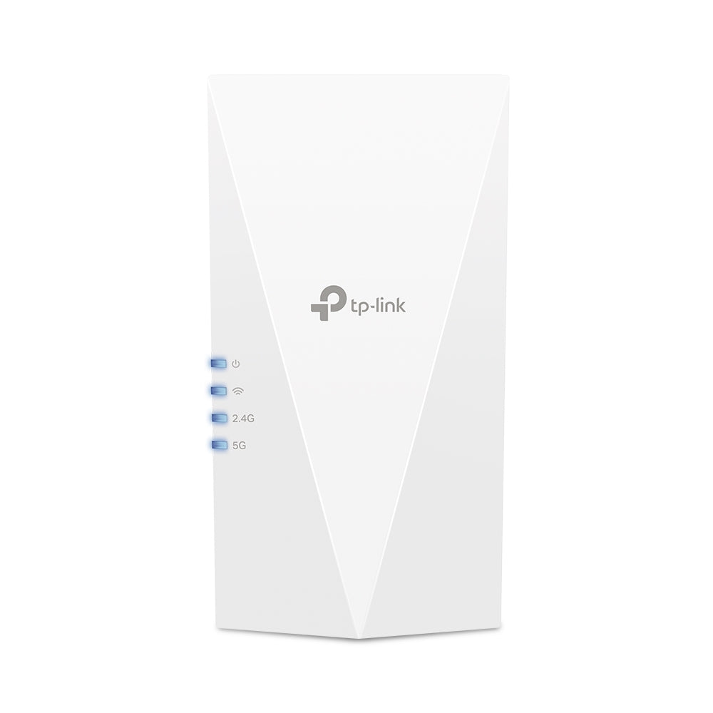 RANGE EXTENDER TP-LINK wireless AX1800, 1800Mbps, 1 port Gigabit, 2 antene interne, 2.4 / 5Ghz dual band, Wi-Fi 6, "RE600X"