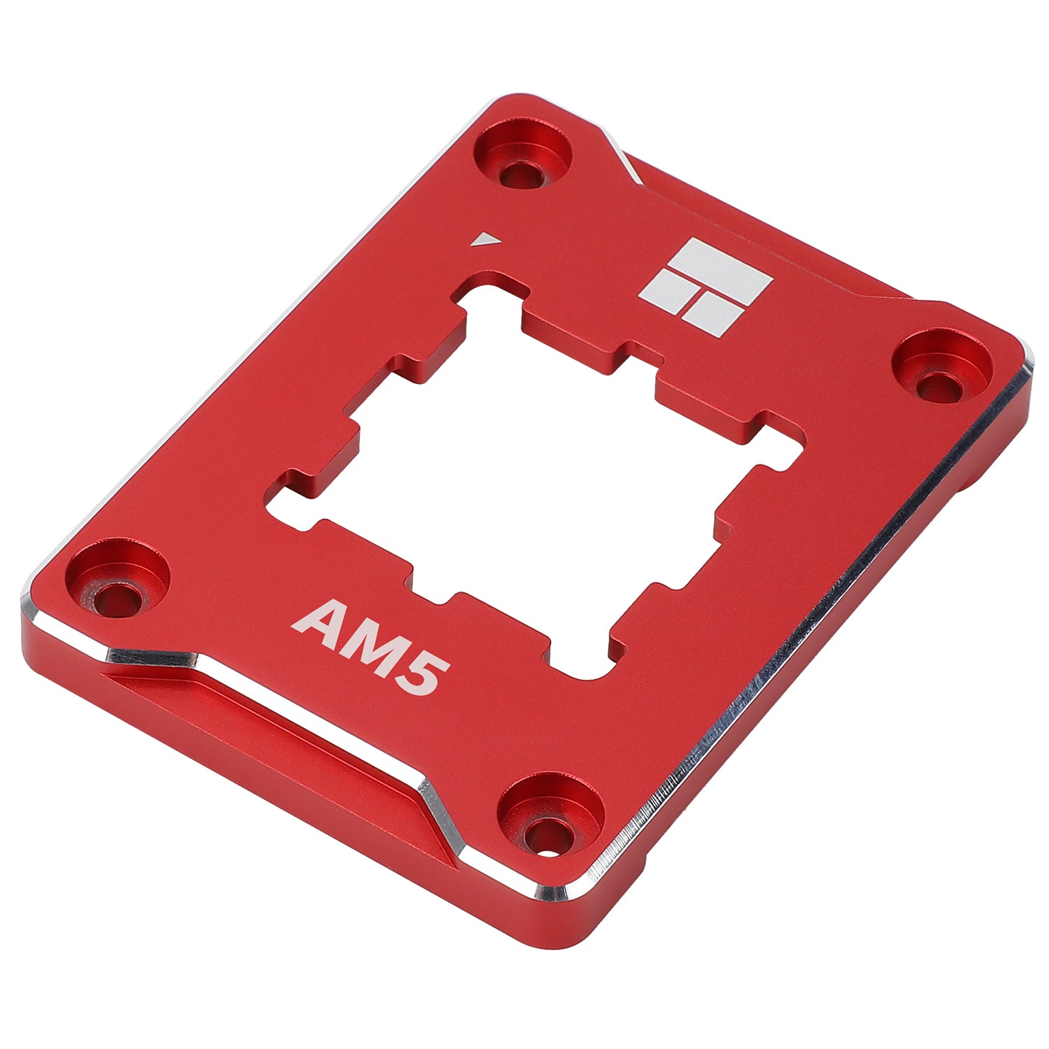Contact frame Thermalright, compatibil AM5 aliaj aluminiu, 75x56x7.5mm, rosu, "AM5 Secure Frame Red"