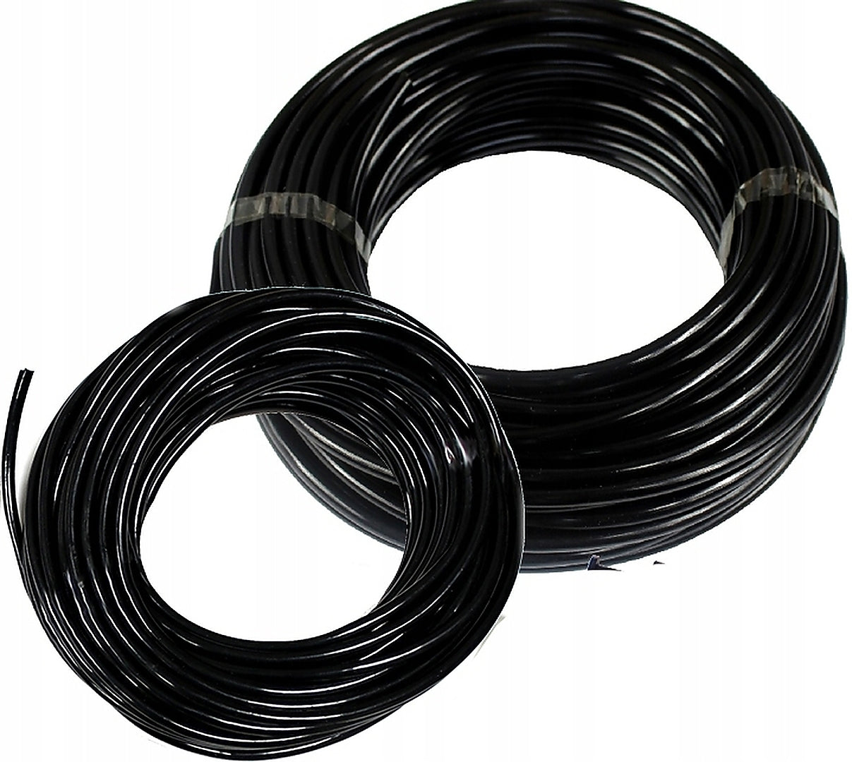 Set irigare gradina cu aspersoare si furtun PVC 20 metri, 10 aspersoare, negru