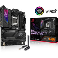 ASUS  ROG STRIX X670E-E GAMING WIFI 1xDP 1xHDMI "ROG STRIX X670E-E GAMING WIFI" .