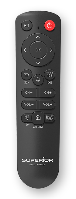 TELECOMANDA UNIVERSALA Superior, bluetooth, functie comenzi vocale, compatibila televizoare Samsung, bateriile (2 x AAA) nu sunt incluse, negru "SUPTBB002"