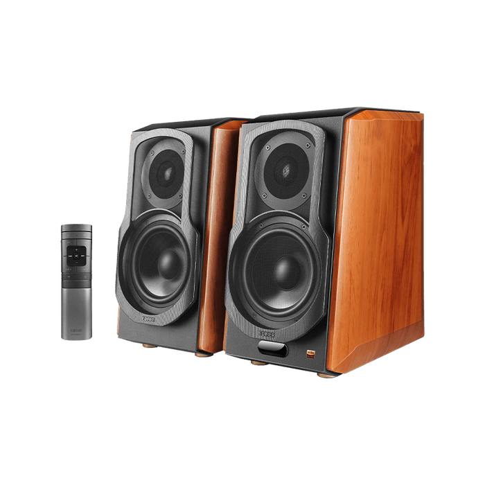 BOXE Edifier 2.0, RMS: 120W (2 x 25W, 2 x 35W), bluetooth, wireless, telecomanda wireless, volum, bass, treble, coaxial