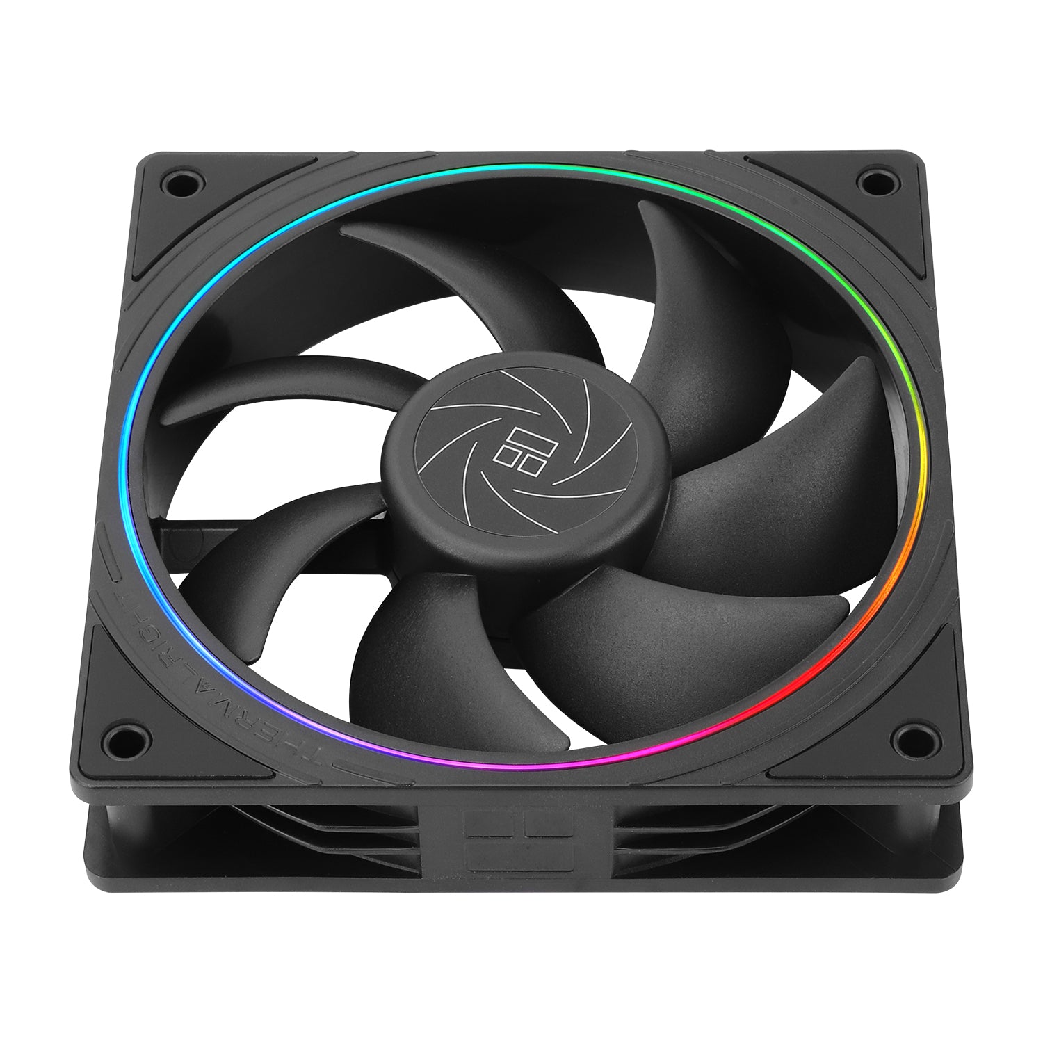 Ventilator Thermalright "TL-S12", 120mm, 1500 RPM, S-FDB Bearing, 47.6 CFM, LED ARGB, 4pin PWM, negru, "TL-S12"