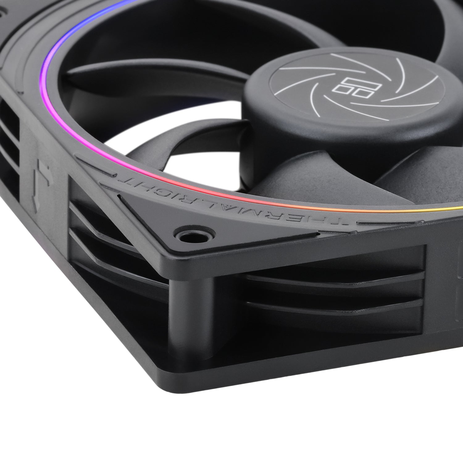 Ventilator Thermalright "TL-S12", 120mm, 1500 RPM, S-FDB Bearing, 47.6 CFM, LED ARGB, 4pin PWM, negru, "TL-S12"