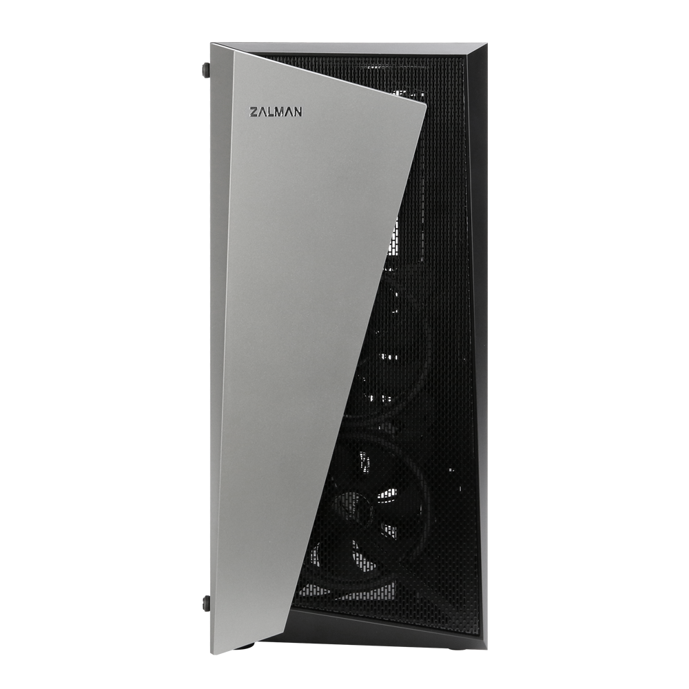 CARCASA Zalman "S4 Plus", middle tower, gaming, fara sursa, suporta 8xfan, 3xfan inclus, USB 3.1 gen1 x 1, USB 2.0 x 2, audio+mic, negru, "S4 Plus"