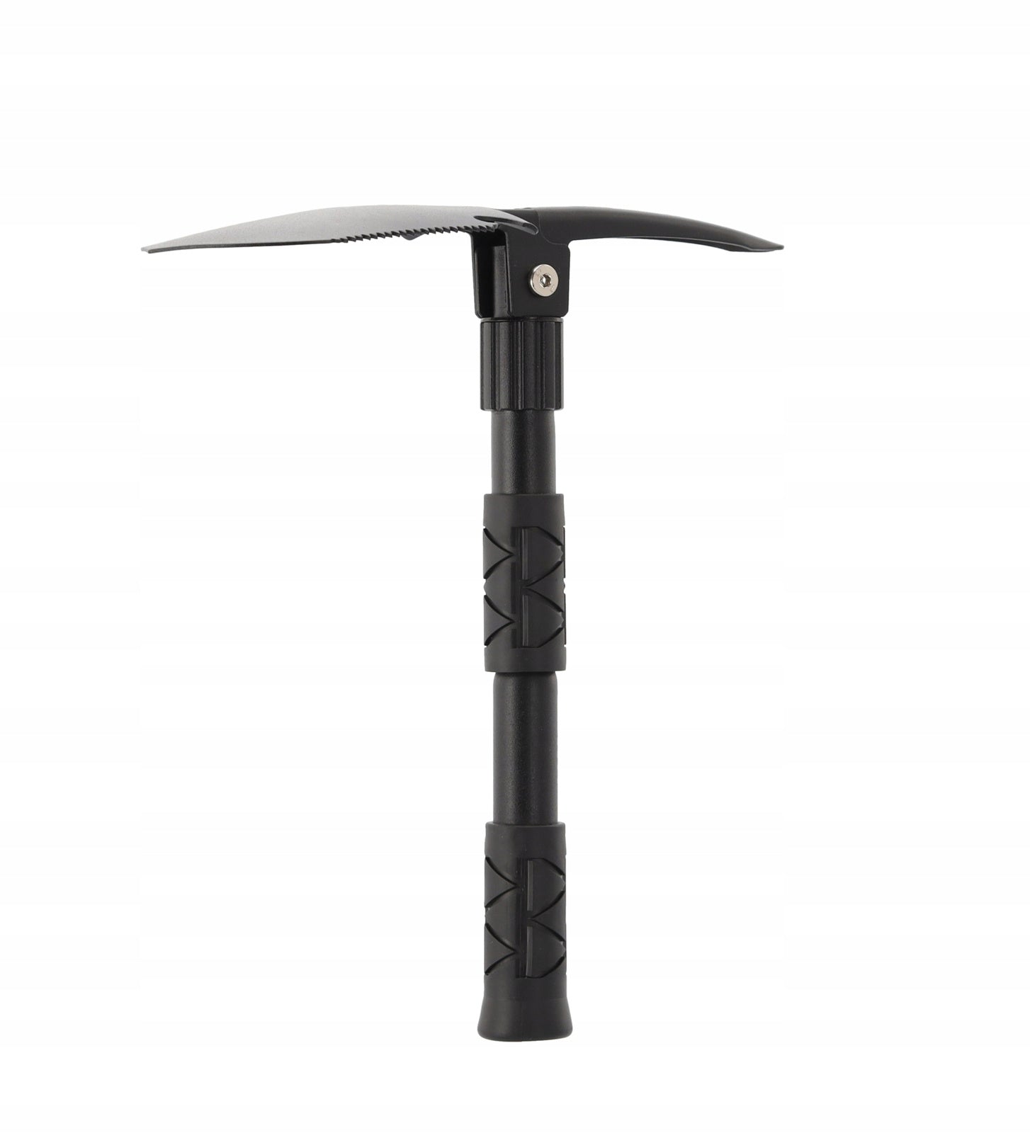 Lopata pliabila multifunctionala 5 in 1 pentru camping si gradina, otel mangan, 41 cm, negru