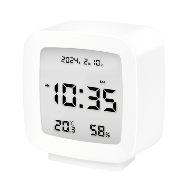 CEAS DIGITAL LOGILINK, cu alarma, temperatura, umiditate, functie amanare, alb, 
