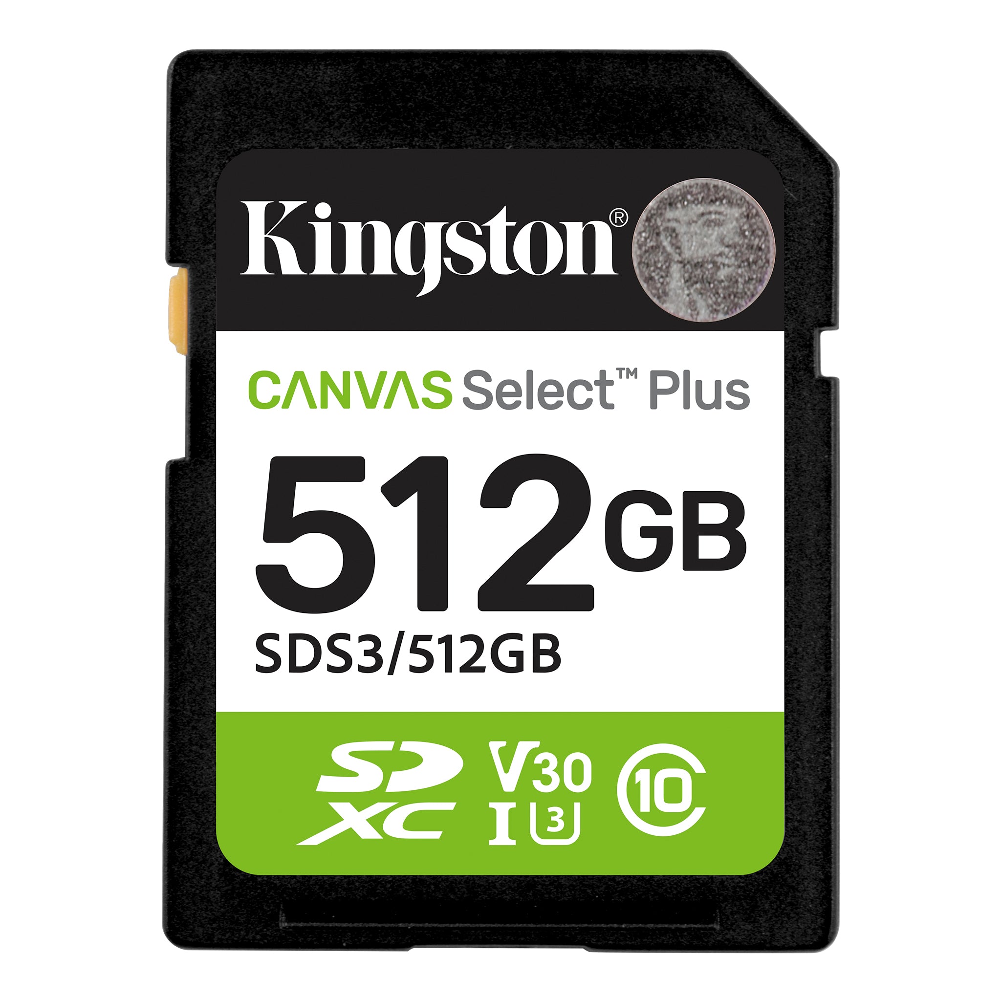 SDXC CARD KS 512GB CL10 UHS-I SELECT + "SDS3/512GB"