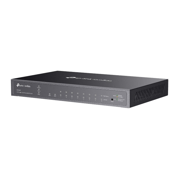 SWITCH TP-LINK 8 porturi Gigabit, 8 x POE+ 58W total power, 2 x SFP, carcasa metal "SG2210P"