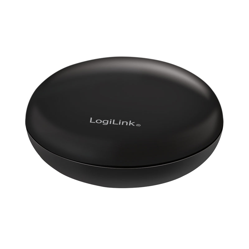 TELECOMANDA Logilink, Wi-Fi Smart, alimentare USB, IP30, compatibil TUYA, Amazon Alexa si Google Home, negru 