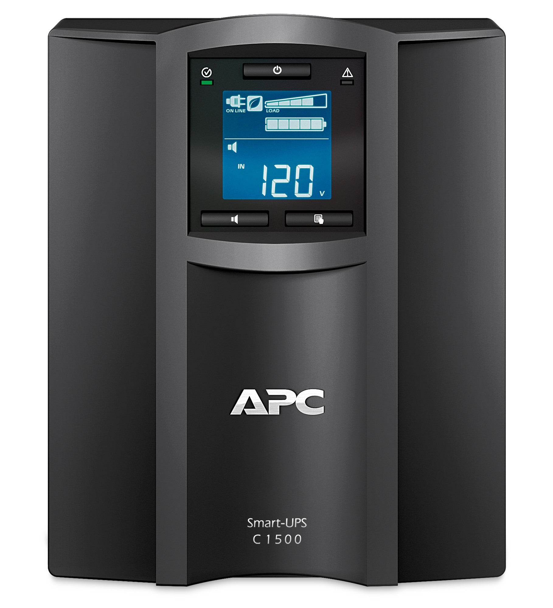 UPS APC,"Smart-UPS C",Line Int. sin pura mgmt,mini tower,1500VA / 900W,AVR,IECx8,1xRBC6,LCD,21-30 min.,"SMC1500IC",prelungire garantie (WBEXTWAR1Y R--03/WBEXTWAR3YR--03)