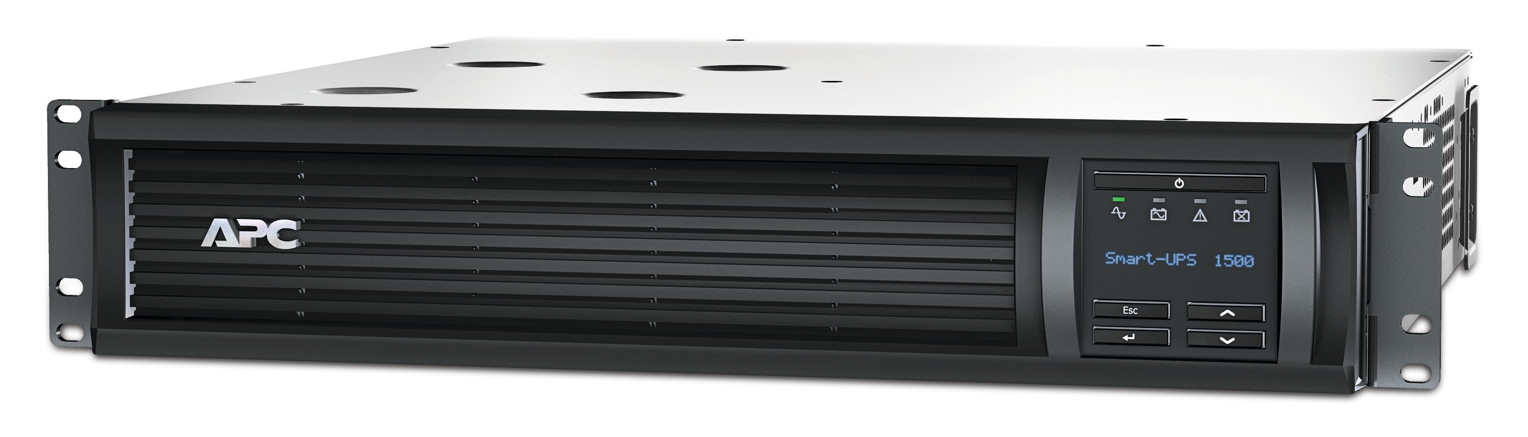 UPS APC,"Smart-UPS SMT",Line Int. sin pura mgmt,rack,1500VA / 1000W,AVR,IECx4,1xAPCRBC133,LCD,21-30 min.,"SMT1500RMI2UC",prelungire garantie(WBEXTWAR1YR-- 03/WBEXTWAR3YR--03)