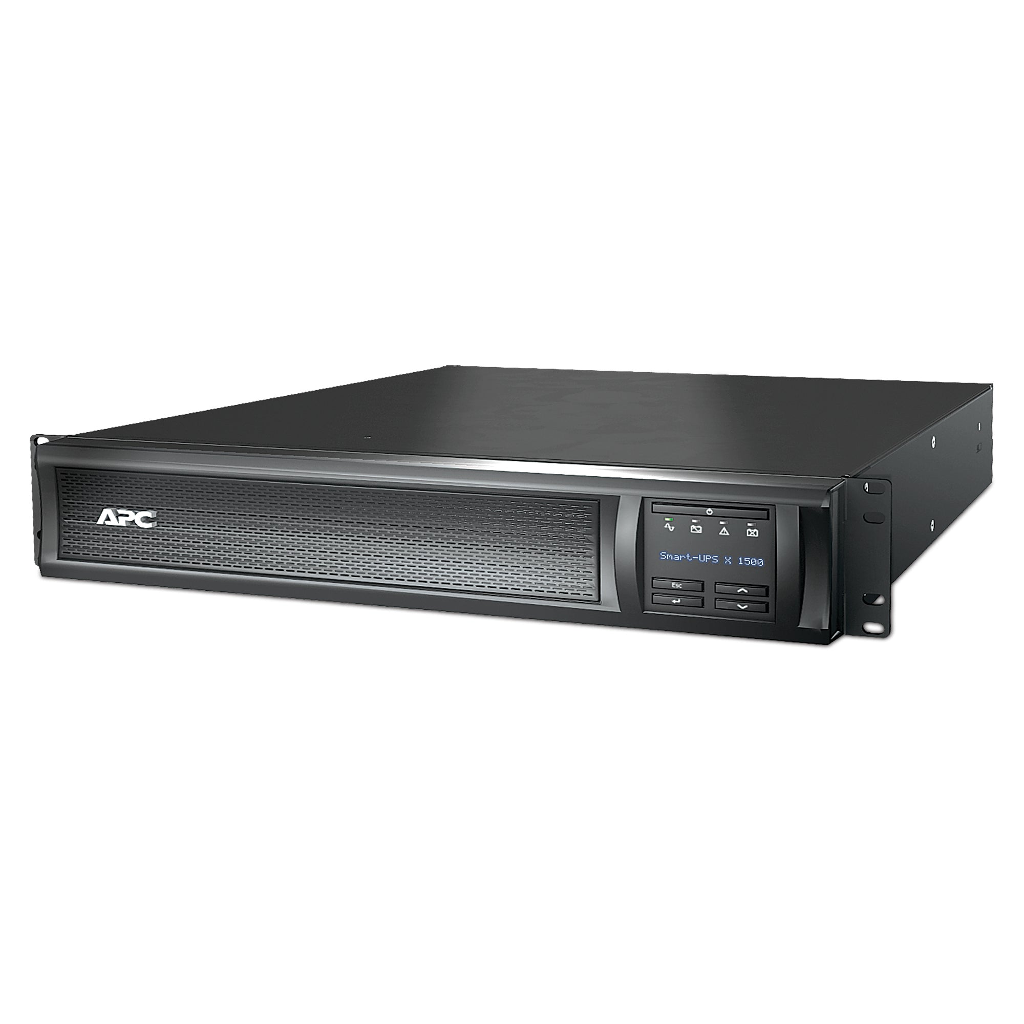 UPS APC, "Smart-UPS X", Line Int. sin pura mgmt, tower, rack, 1500VA / 1200W , AVR, IEC x 8, 1 x baterie APCRBC115, display LCD, back-up 11 - 20 min., "SMX1500RMI2U", SP prelungire garantie (WBEXTWAR1YR-SP-03/WBEXTWAR3YR-SP-03)