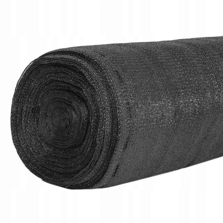 Plasa umbrire si intimitate pentru gard, 1.2m latime, 25m lungime, 140g densitate 90%, gri grafit