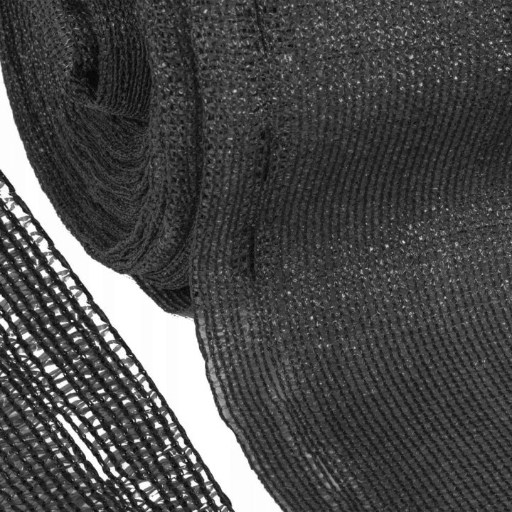 Plasa umbrire si intimitate pentru gard, 1.2m latime, 25m lungime, 140g densitate 90%, gri grafit