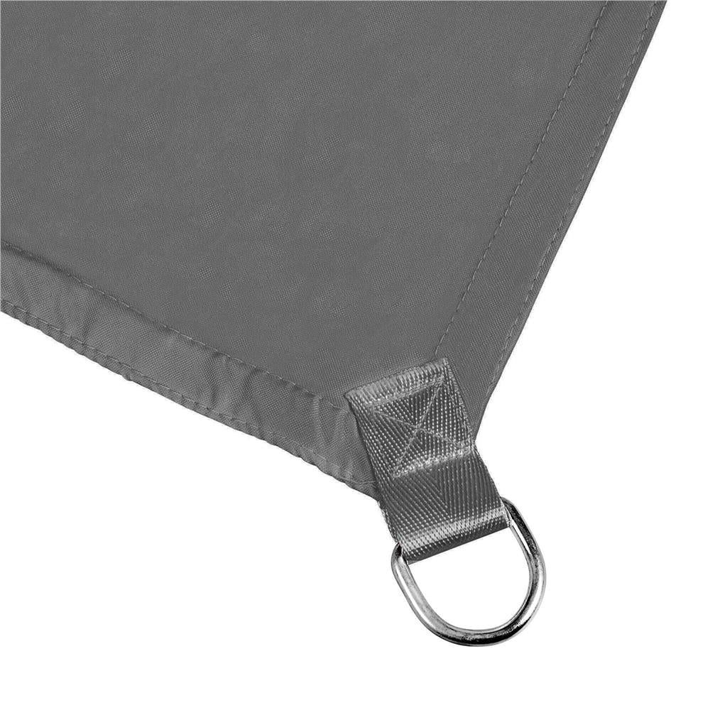 Prelata umbrire 4x4 m pentru terasa sau balcon, impermeabila, protectie UV, gri