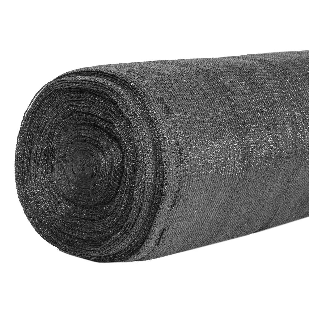 Plasa umbrire si intimitate pentru gard, 1.5m latime, 25m lungime, 185g densitate 95%, antracit deschis