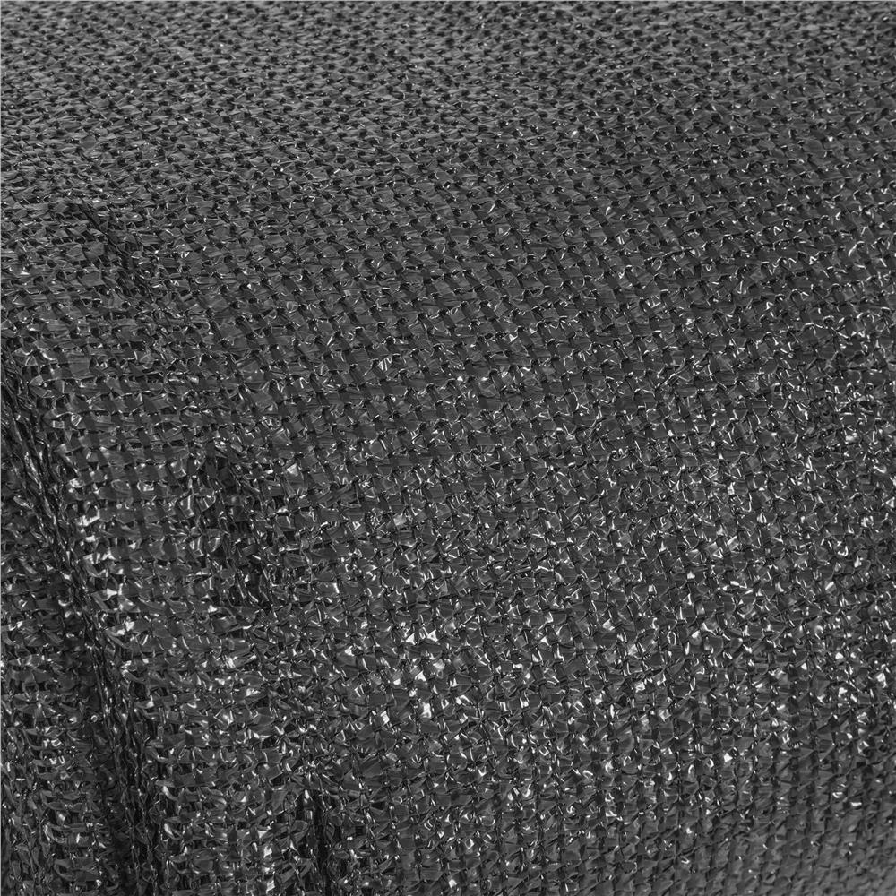 Plasa umbrire si intimitate pentru gard, 1.5m latime, 25m lungime, 185g densitate 95%, antracit deschis