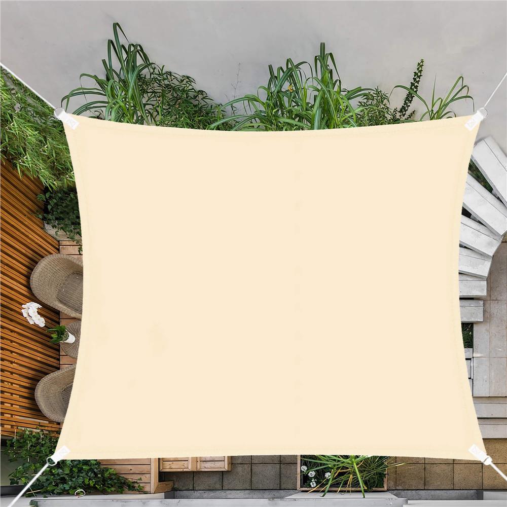 Prelata umbrire 3x2 m pentru terasa sau balcon, impermeabila, protectie UV, crem