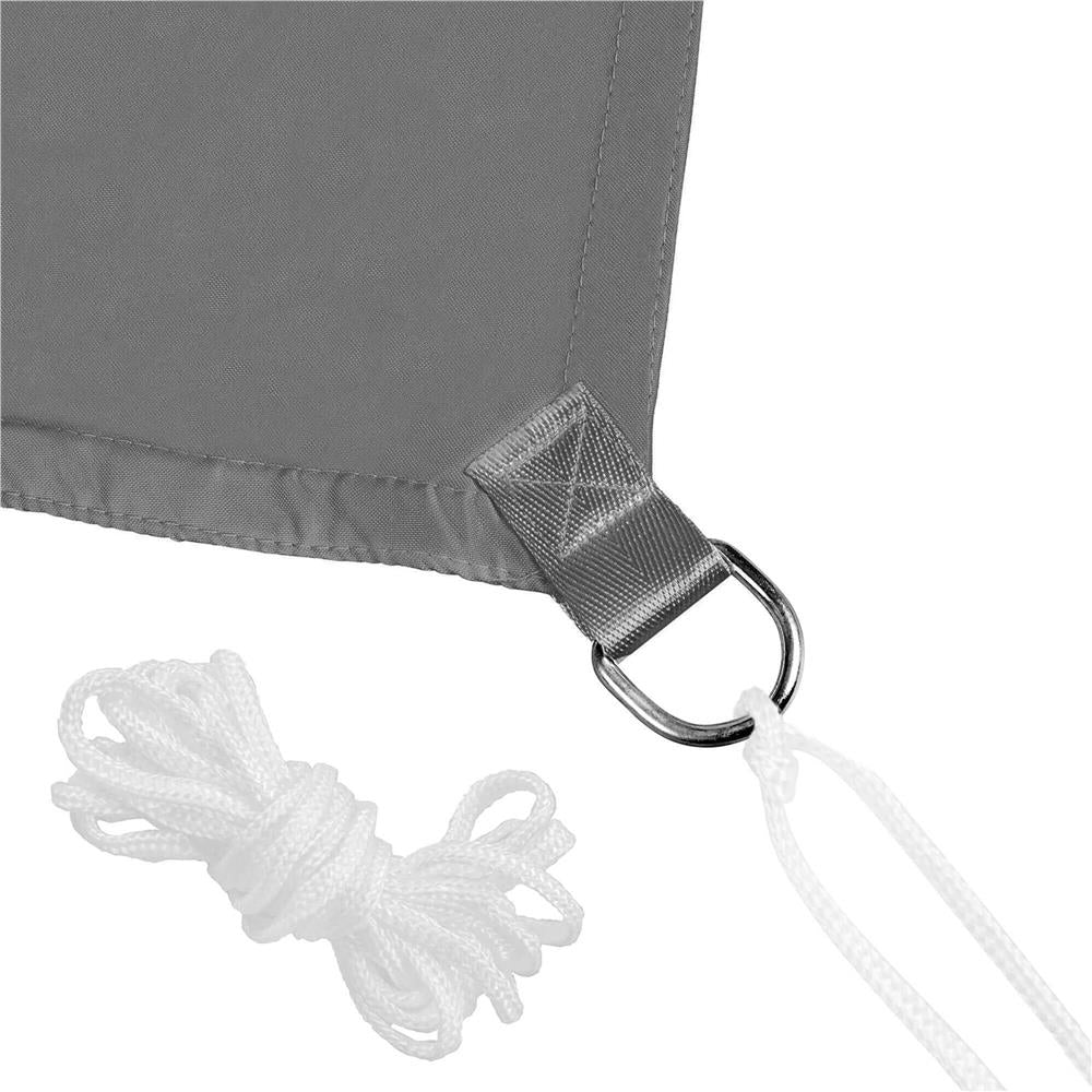 Prelata umbrire 3x2 m pentru terasa sau balcon, impermeabila, protectie UV, gri