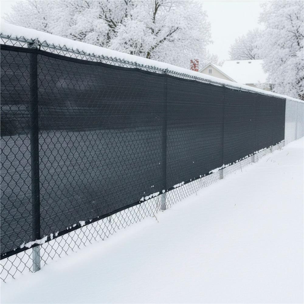 Plasa umbrire si intimitate pentru gard, 1.5m latime, 25m lungime, 65g densitate 62%, antracit deschis