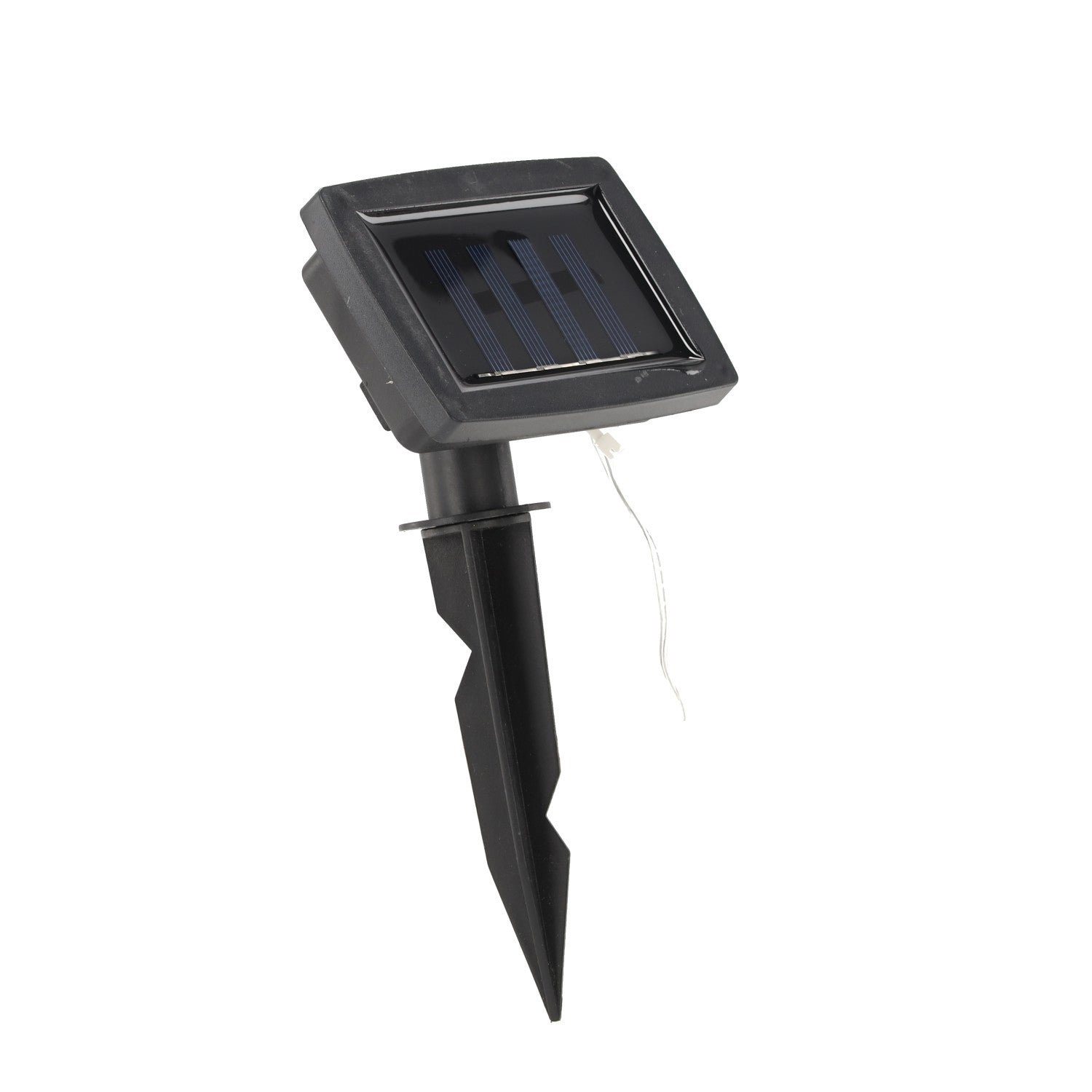 Instalatie luminoasa solara exterior tip franghie, 35 LED alb cald, 3 metri, IP44