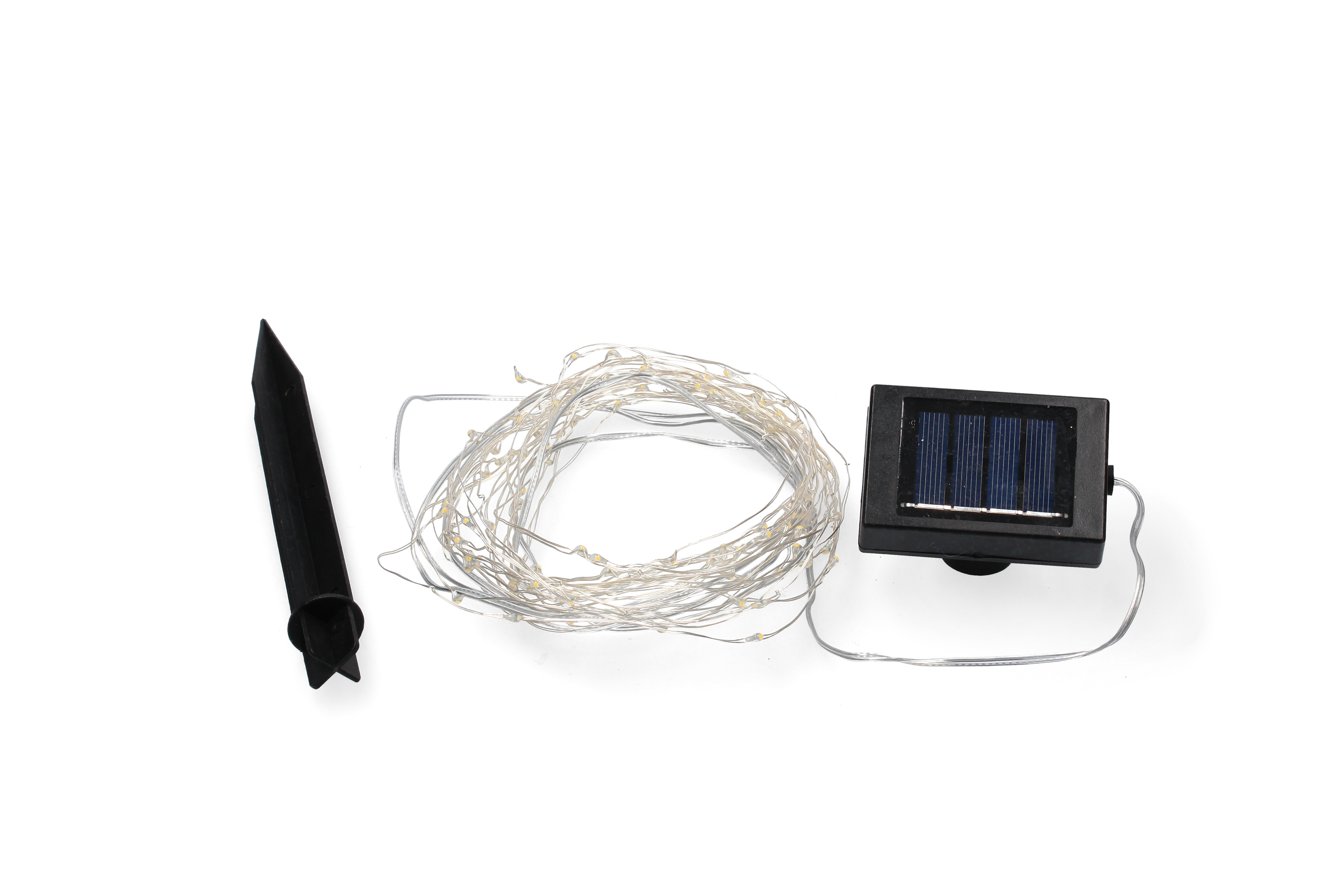 Ghirlanda luminoasa liniara 100 LED-uri, 1.5m, incarcare solara