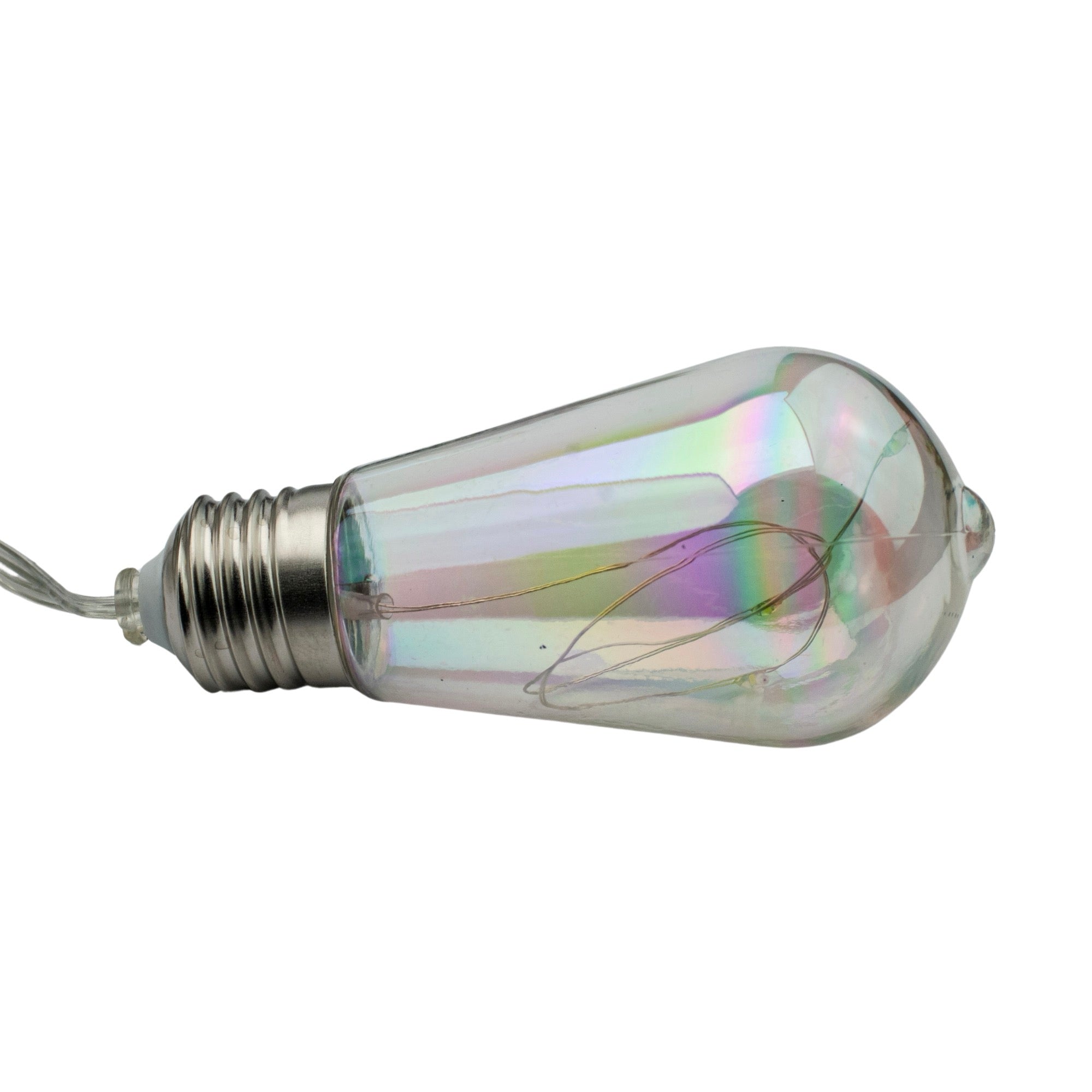 Ghirlanda luminoasa, LED, model Felisi, 20 becuri, 580cm, incarcare solara, lumina alb multicolor