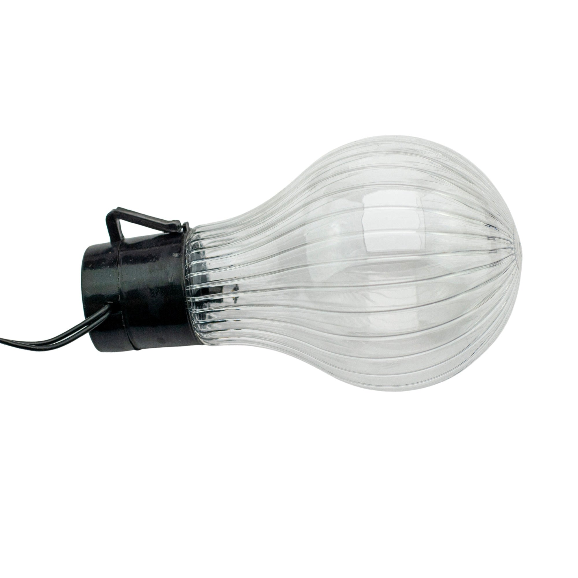 Ghirlanda luminoasa, LED, model Stripes, 10 becuri, 380cm, incarcare solara, lumina alb cald - 9