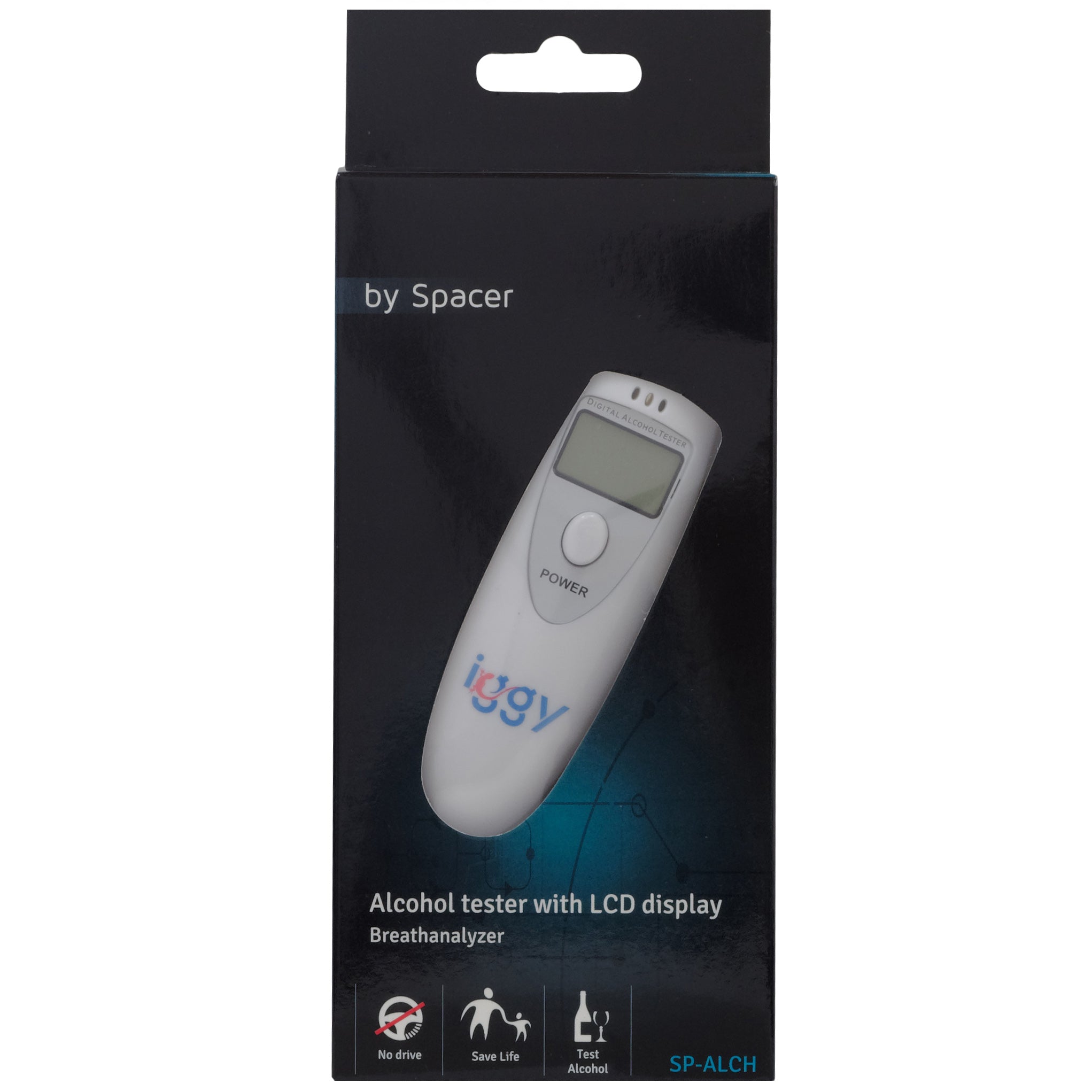ALCOOL TESTER SPACER, LED Breath, "SP-ALCH" 261894