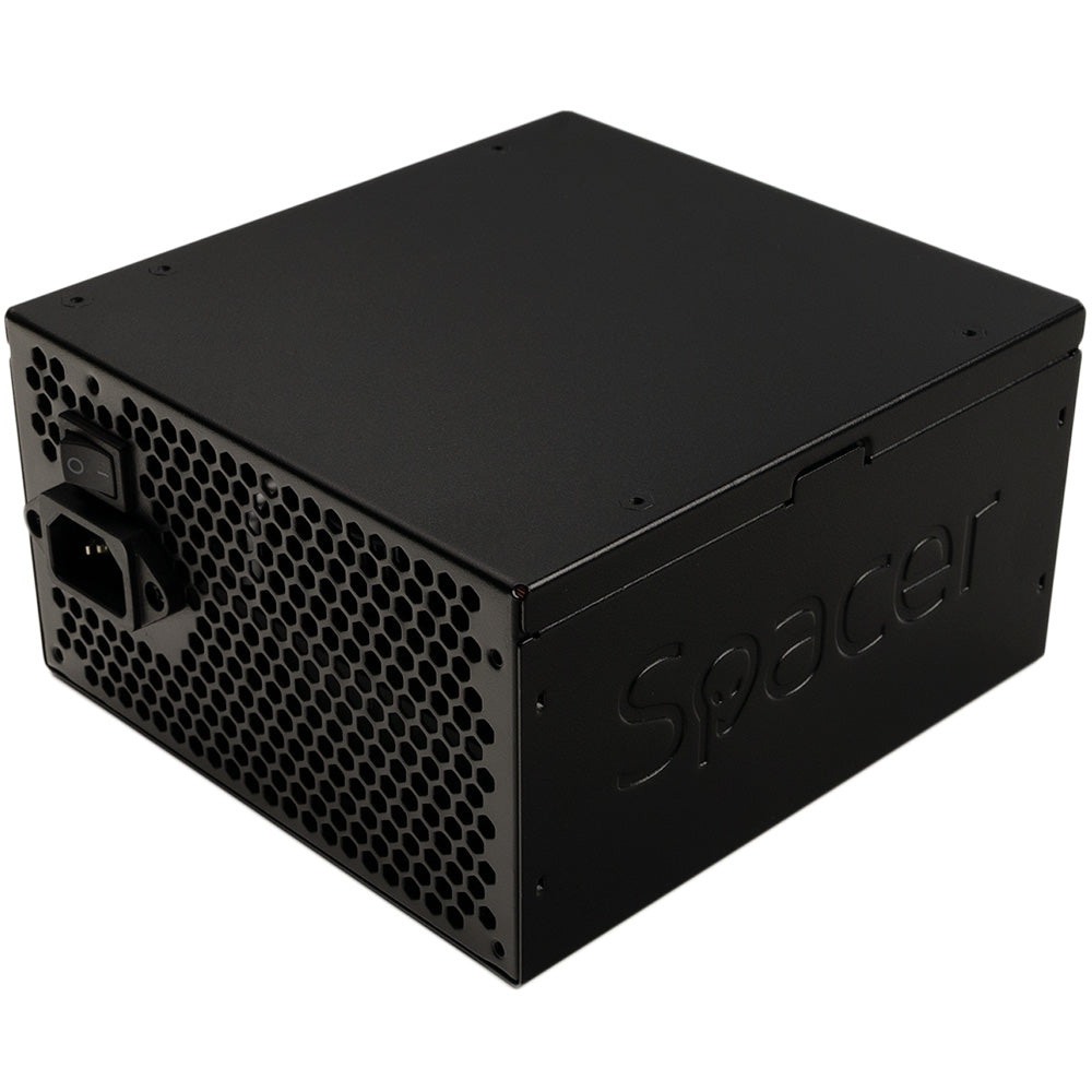 SURSA SPACER MODULARA 600 (for 600W Gaming PC), fan 120mm, MB (20+4) x1, CPU (4+4) x1, PCI-E (6+2) x2, SATA x3, Molex x3, *retail* "SP-MP-600"