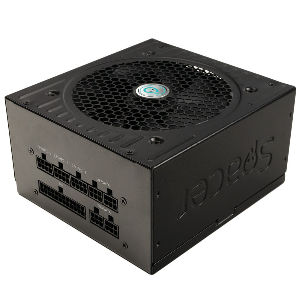 SURSA SPACER MODULARA 600 (for 600W Gaming PC), fan 120mm, MB (20+4) x1, CPU (4+4) x1, PCI-E (6+2) x2, SATA x3, Molex x3, *retail* "SP-MP-600"