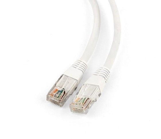 PATCH CORD UTP SPACER Cat5e, cupru-aluminiu, 0.25 m, alb, AWG26, "SP-PT-CAT5-0.25M"