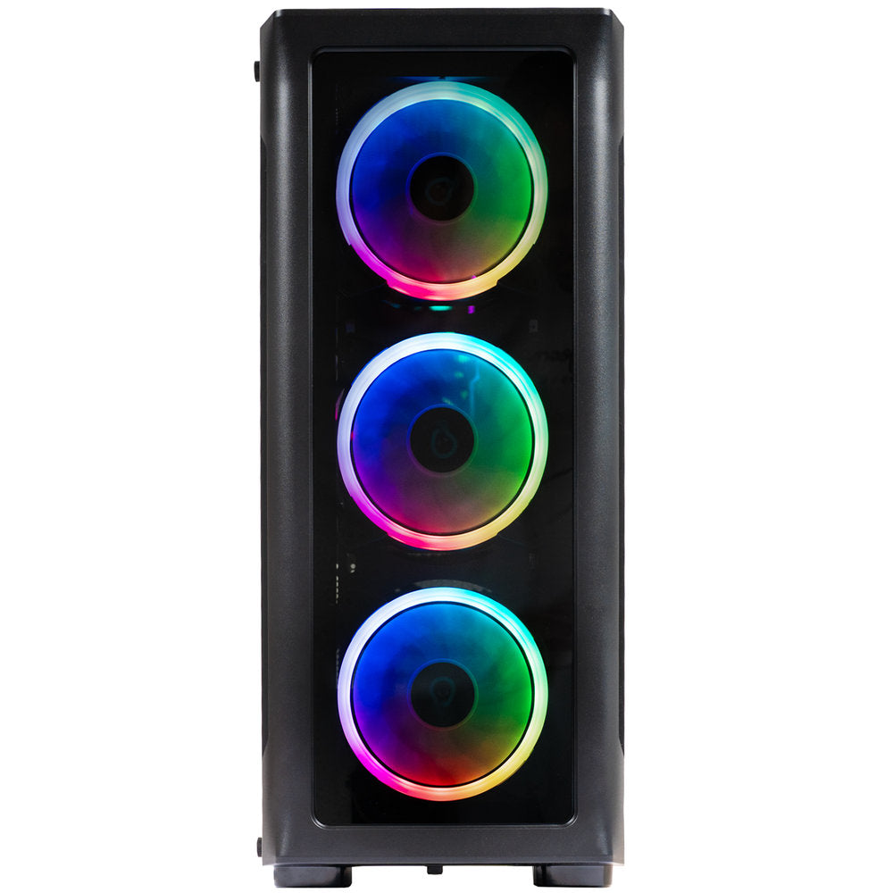 Sistem Desktop PC Gaming Spacer Warlord, i5-12400F, 16GB DDR, 512 GB SSD M.2, RTX 3060 Windforce 12GB, No OS, negru, "SPACER-Warlord-13VN" -