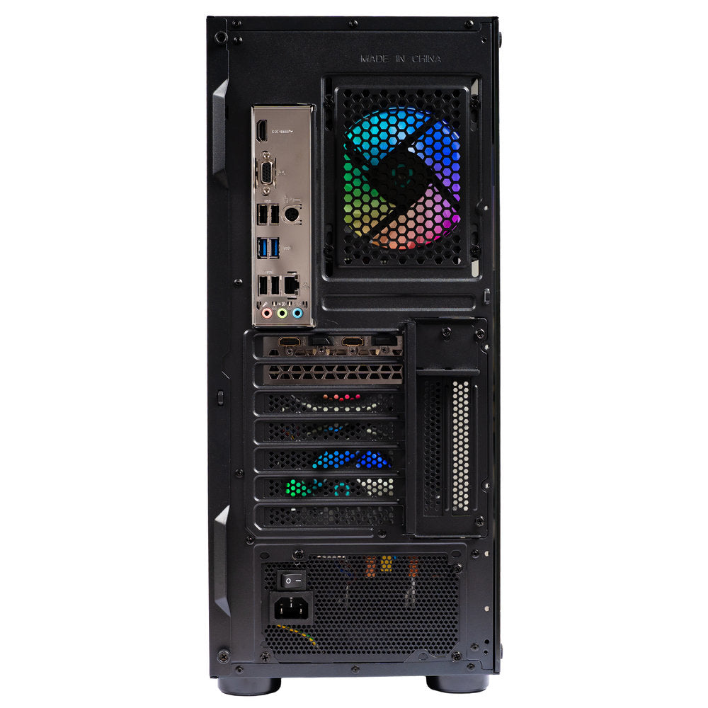 Sistem Desktop PC Gaming Spacer Warlord, i5-12400F, 16GB DDR, 512 GB SSD M.2, RTX 3060 Windforce 12GB, No OS, negru, "SPACER-Warlord-13VN" -