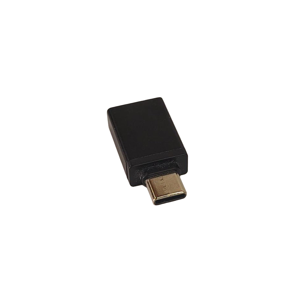 ADAPTOR Spacer pt. smartphone, de la USB 2.0 (Mama) la Type-C (Tata), negru, "SPAD-USBF-TYPECM-02"