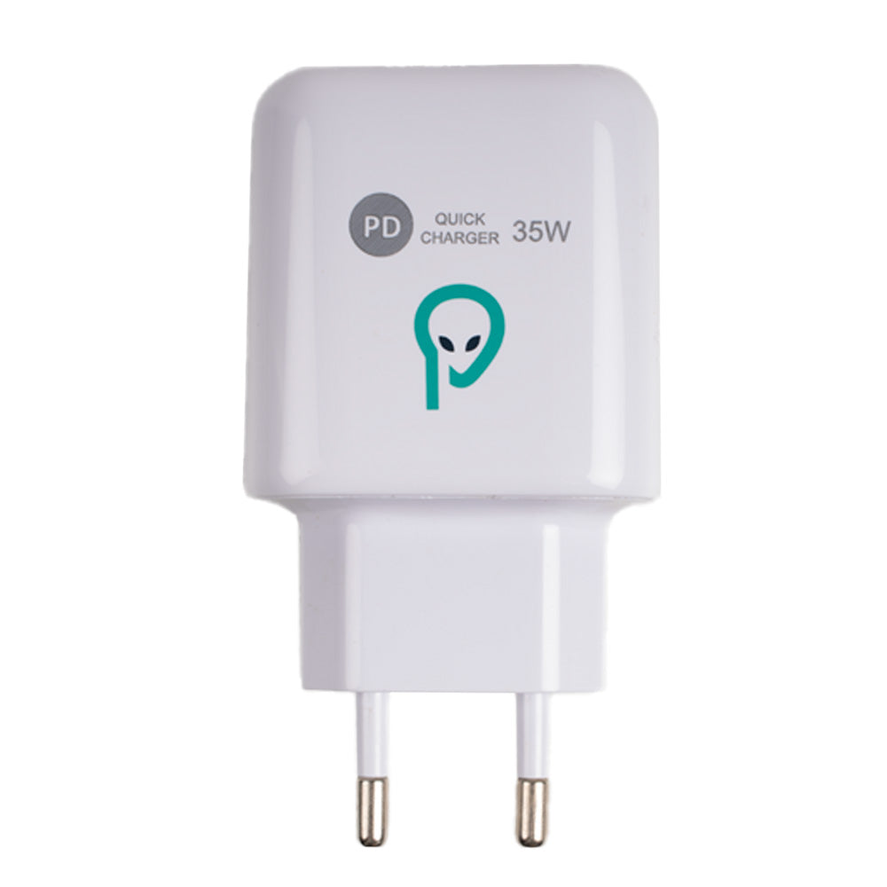 ALIMENTATOR retea SPACER Quick Charge 35W, USB Type-C PD (max 35W) + USB Quick Charge, "SPAR-DUOQ-02"