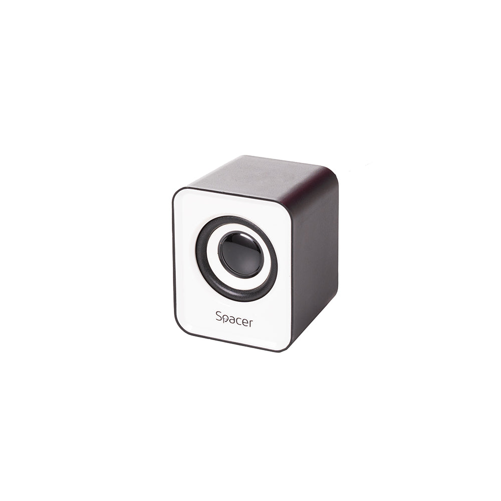 BOXE SPACER 2.1, RMS: 11W (2 x 3W + 5W), control volum, USB power, black &amp; white, "SPB-807"