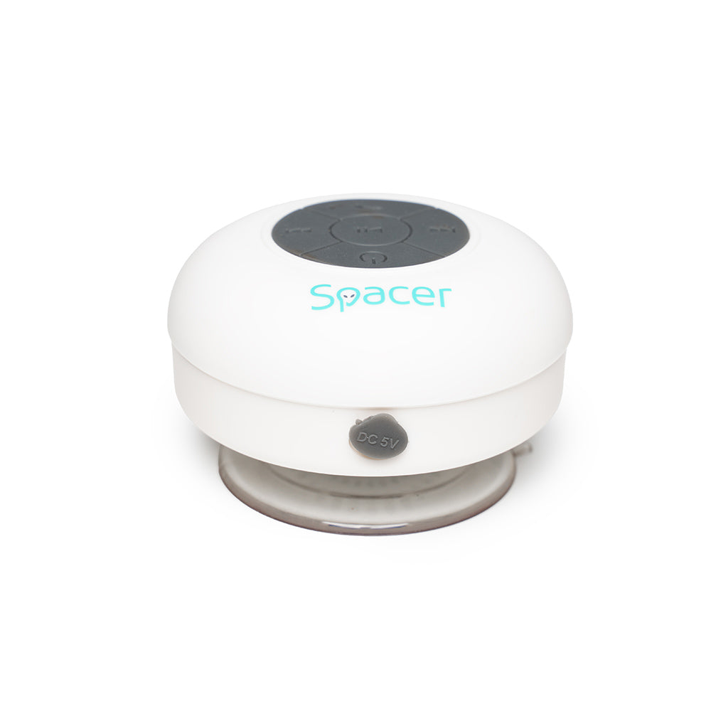BOXA SPACER portabila bluetooth, DUCKY-WH, RMS: 3W, control volum, acumulator 300mAh, microfon incorporat, timp de funct. pana la 4 ore, distanta max. 10m, incarcare USB, WHITE, "SPB-DUCKY-WHT"