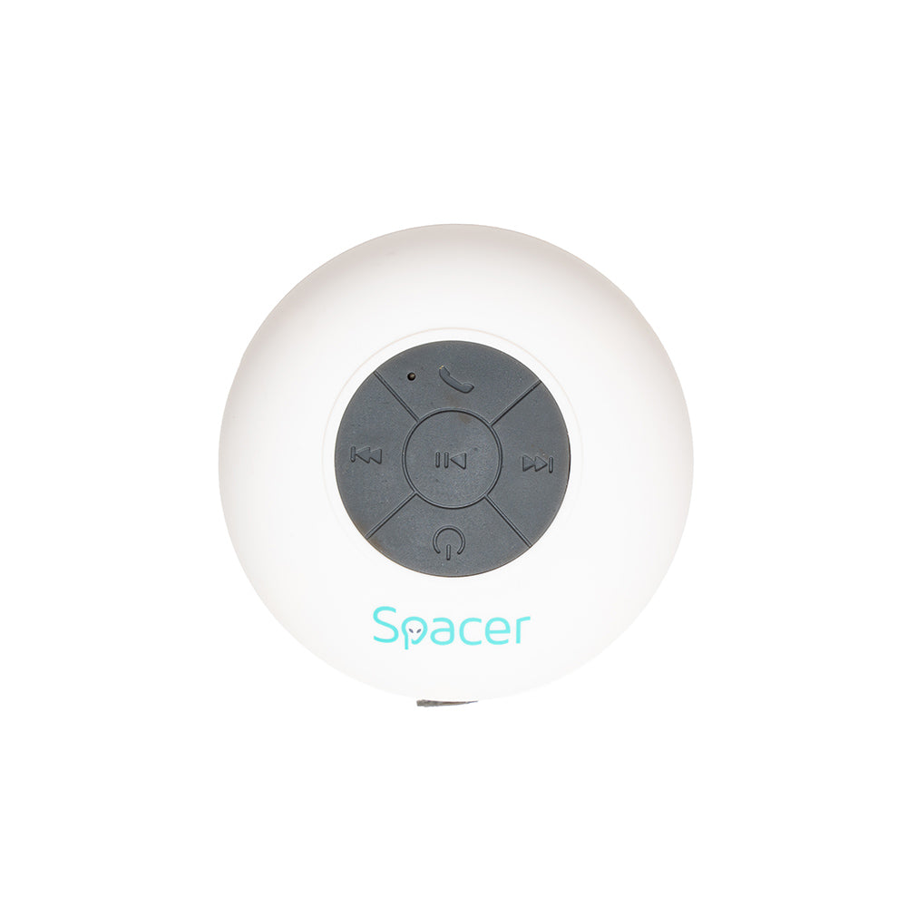 BOXA SPACER portabila bluetooth, DUCKY-WH, RMS: 3W, control volum, acumulator 300mAh, microfon incorporat, timp de funct. pana la 4 ore, distanta max. 10m, incarcare USB, WHITE, "SPB-DUCKY-WHT"