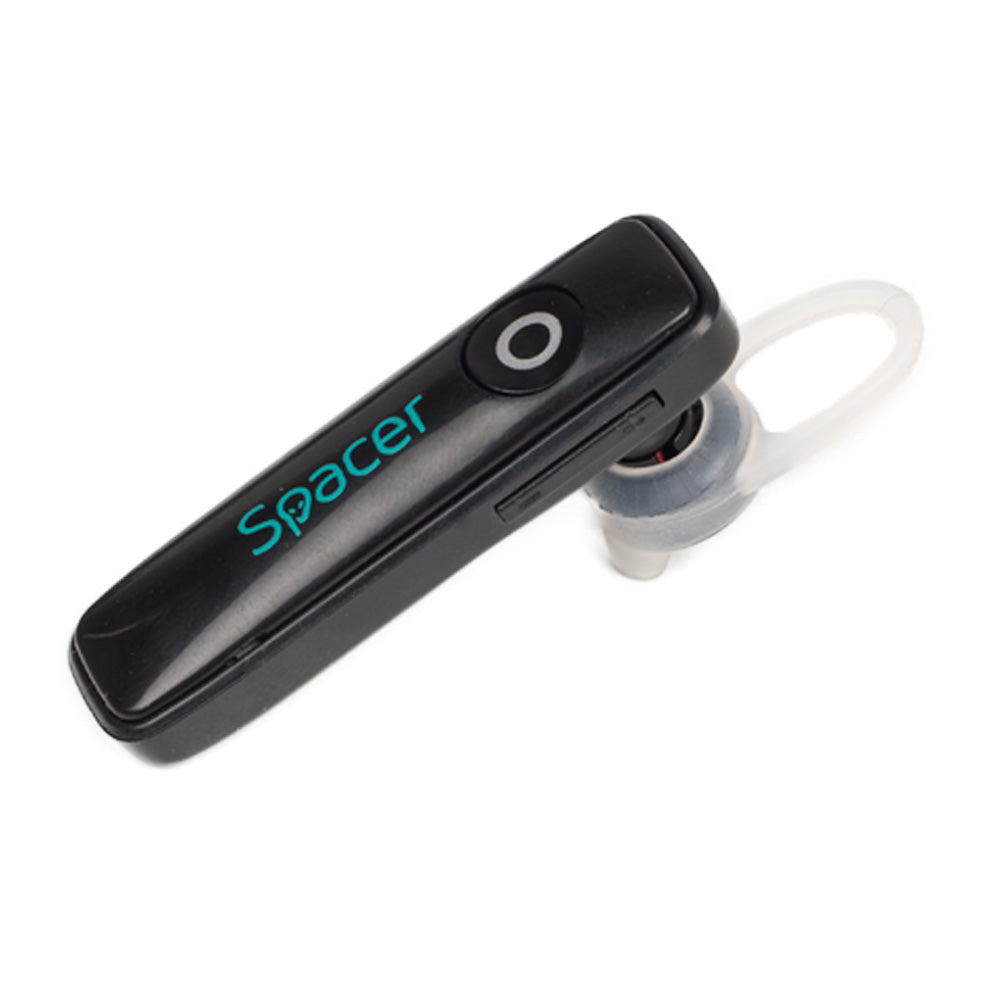 CASCA Spacer wireless, pt. smartphone, monocasca, microfon pe casca, negru, "SPBH-HF-01-BK"