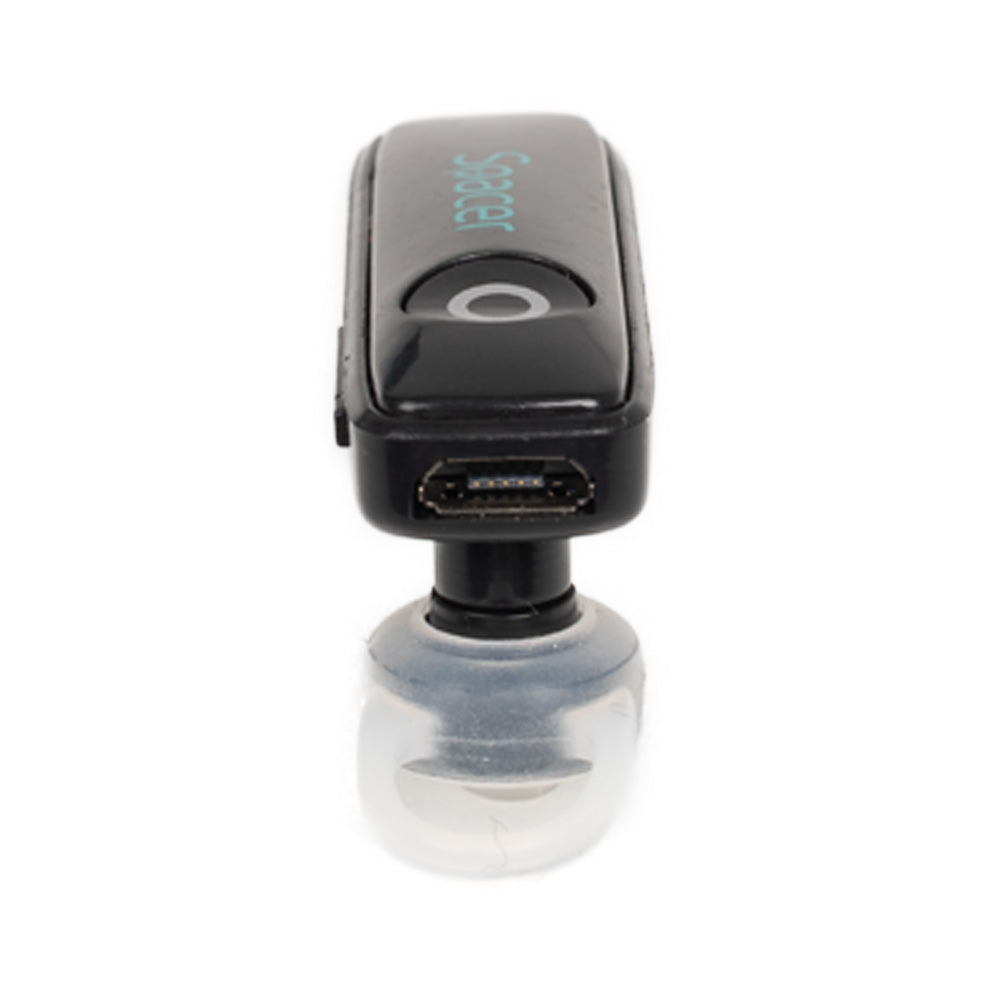 CASCA Spacer wireless, pt. smartphone, monocasca, microfon pe casca, negru, "SPBH-HF-01-BK"