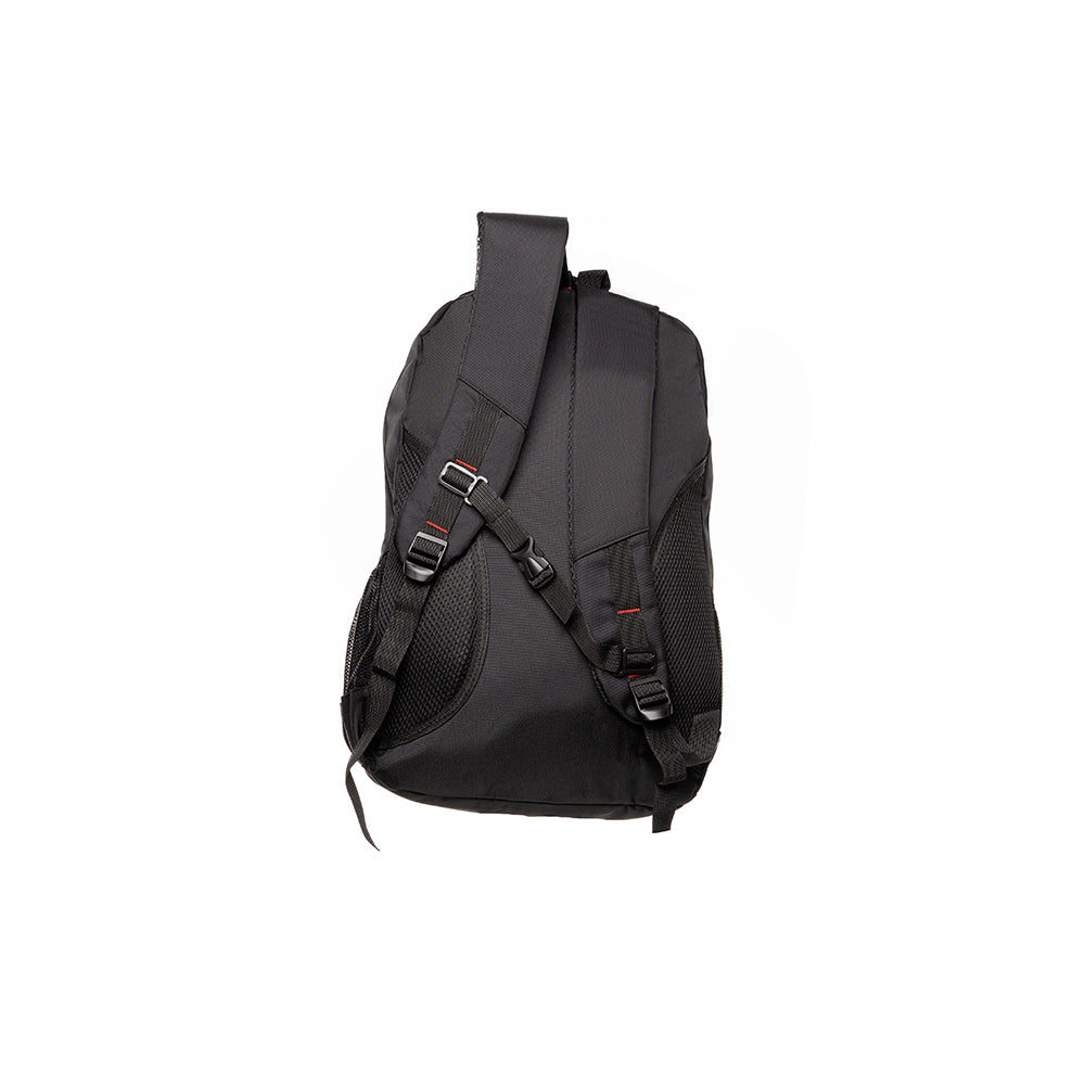 RUCSAC SPACER CHICAGO BLACK, pt. notebook de max. 17", 3 compartimente, buzunar frontal, buzunar lateral x 2,2 manere, waterproof, poliester, negru, "Chicago", "SPBP-CHICAGO-BK"